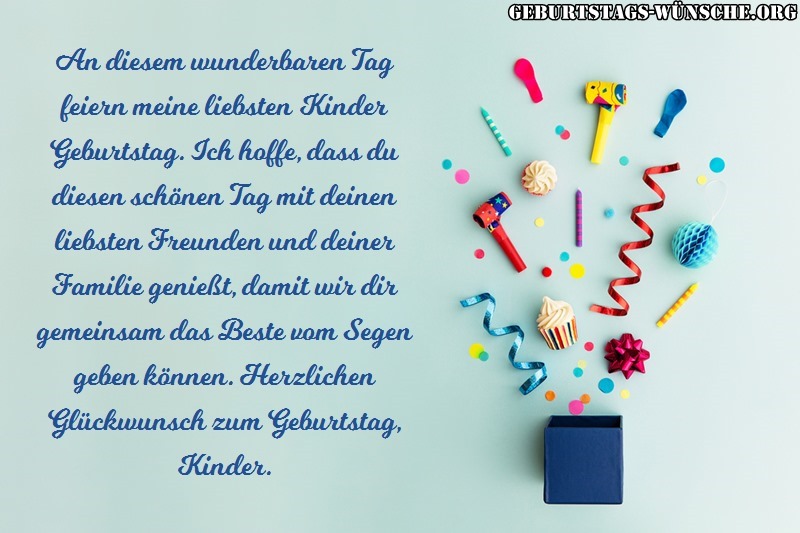 Geburtstag kind wünsche